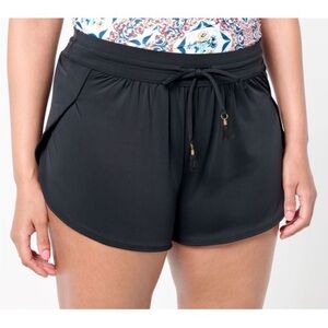 Jantzen cover up swim shorts black